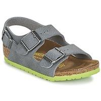 Birkenstock MILANO girls\'s Children\'s Sandals in grey