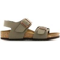 birkenstock 087803 sandals kid stone girlss childrens sandals in grey