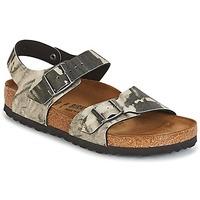 birkenstock new york boyss childrens sandals in multicolour