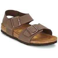 birkenstock new york boyss childrens sandals in brown