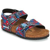 birkenstock new york boyss childrens sandals in blue