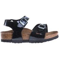 birkenstock rio kids bf magic galaxy black girlss childrens sandals in ...