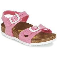 Birkenstock RIO girls\'s Children\'s Sandals in pink