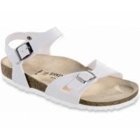 birkenstock rio birko flor white