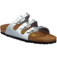 Birkenstock Florida Birko-Flor silver