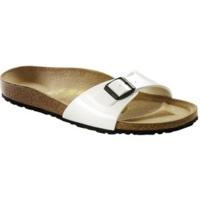 Birkenstock Madrid Birko-Flor Patent white