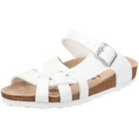 birkenstock pisa birko flor white