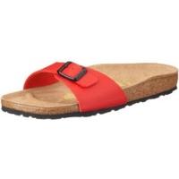 Birkenstock Madrid Birko-Flor Patent tango red