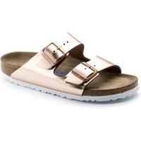 Birkenstock Arizona Birko-Flor metallic copper