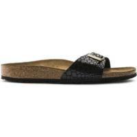 Birkenstock Madrid Birko-Flor shiny snake black