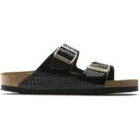 Birkenstock Arizona Birko-Flor shiny snake black