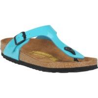 Birkenstock Gizeh Birko-Flor/Patent blue