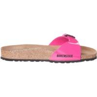 birkenstock madrid birko flor patent pink