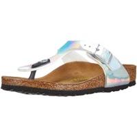 Birkenstock Gizeh Kids mirror silver