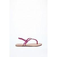 BINDED T BAR SANDAL