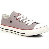 Big Star Szare Pó?trampki T174109 men\'s Shoes (Trainers) in grey