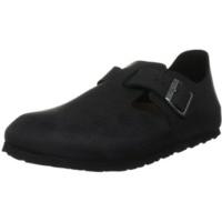 Birkenstock London waxy leather black