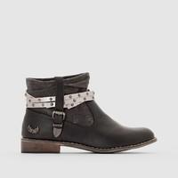 Bilow Boots with Studded Straps