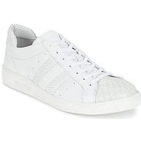 Bikkembergs BOUNCE 588 LEATHER men\'s Shoes (Trainers) in white