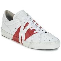 bikkembergs rubb er 668 leather mens shoes trainers in white