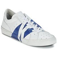 bikkembergs rubb er 668 leather mens shoes trainers in white