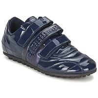 bikkembergs soccer 526 mens shoes trainers in blue