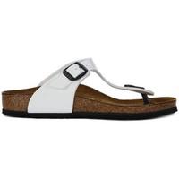 Birkenstock Gizeh White men\'s Flip flops / Sandals (Shoes) in White