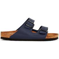 birkenstock classic arizona sandal blue mens mules casual shoes in blu ...