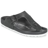 birkenstock ramses premium mens flip flops sandals shoes in black