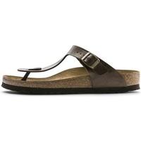 Birkenstock Flip Flops Gizeh Birko-Flor Graceful Toffee 845221 men\'s Flip flops / Sandals (Shoes) in brown