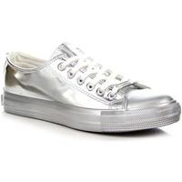 Big Star Lustrzane Srebrne W274637 women\'s Shoes (Trainers) in Silver
