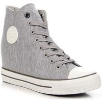 Big Star Szare NA W274658 women\'s Shoes (High-top Trainers) in grey