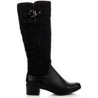 big star oficerki czarne filcowe ocieplane v274218 womens boots in bla ...