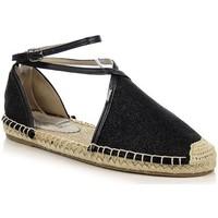 Big Star Czarne Espadryle Po?yskuj?ce W274253 women\'s Sandals in black