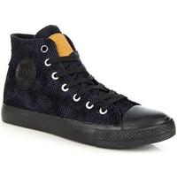 Big Star Czarne Wysokie Wzór V274563 women\'s Shoes (Trainers) in black