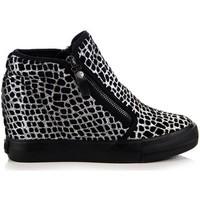 big star czarnosrebrne w panterk na v274944 womens shoes high top trai ...