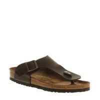 Birkenstock Ramses Thong Sandals DARK BROWN