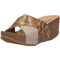 bionatura 24a732 slippers womens mules casual shoes in beige