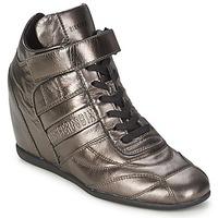 Bikkembergs STARLIT 138 women\'s Shoes (High-top Trainers) in Silver