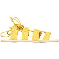 Billabong Yellow Flip Flops Bandit women\'s Flip flops / Sandals (Shoes) in yellow