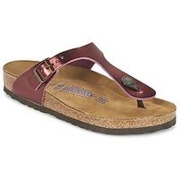 birkenstock gizeh womens sandals in red