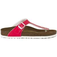Birkenstock Gizeh Neon women\'s Flip flops / Sandals (Shoes) in Pink