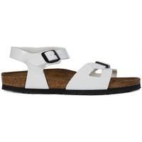 birkenstock rio white womens sandals in white