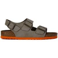 birkenstock milano desert sol womens sandals in brown