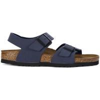 birkenstock new york nubuck womens sandals in multicolour