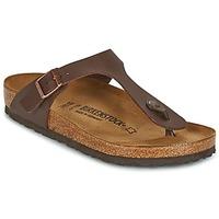 Birkenstock GIZEH women\'s Flip flops / Sandals (Shoes) in brown