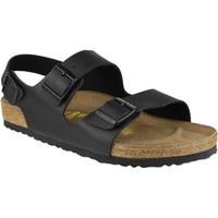 birkenstock milano womens sandals in black