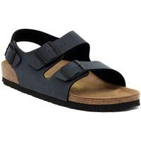 birkenstock milano basalt womens sandals in multicolour