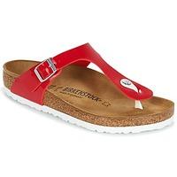 Birkenstock GIZEH women\'s Flip flops / Sandals (Shoes) in red