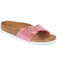 birkenstock madrid womens mules casual shoes in pink